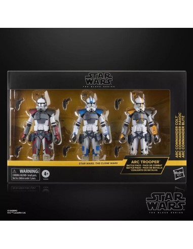 STAR WARS - Arc Trooper - Pack de Combat 3 Figurine Black Series 15cm 