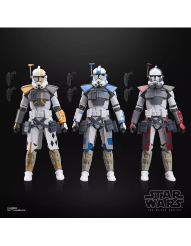 STAR WARS - Arc Trooper - Pack de Combat 3 Figurine Black Series 15cm 