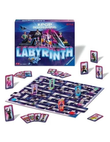 K-POP DEMON HUNTERS - Jeu de Plateau Labyrinth 