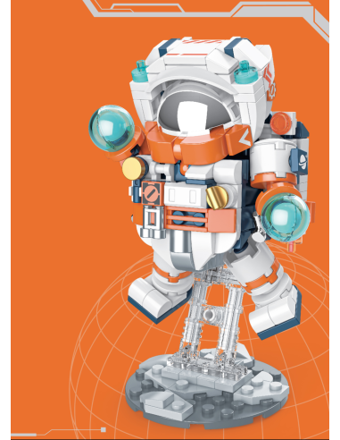 POP SERIES - Kit de Construction - Astronaute Interstellaire - 302pc 