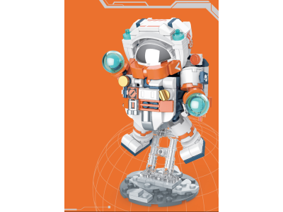 POP SERIES - Kit de Construction - Astronaute Interstellaire - 302pc 