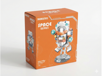 POP SERIES - Kit de Construction - Astronaute Interstellaire - 302pc 