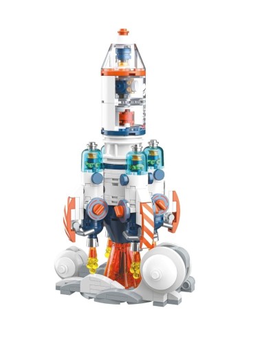 POP SERIES - Kit de Construction - Fusée exploration spatiale - 294pc 