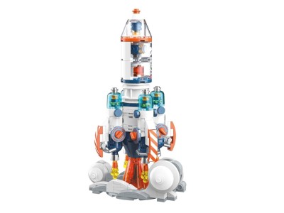 POP SERIES - Kit de Construction - Fusée exploration spatiale - 294pc 
