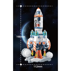 POP SERIES - Kit de Construction - Fusée exploration spatiale - 294pc  2