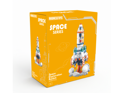 POP SERIES - Kit de Construction - Fusée exploration spatiale - 294pc 