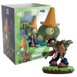 PLANTS vs ZOMBIES - Conehead Zombie - Figurine Youtooz 12cm 