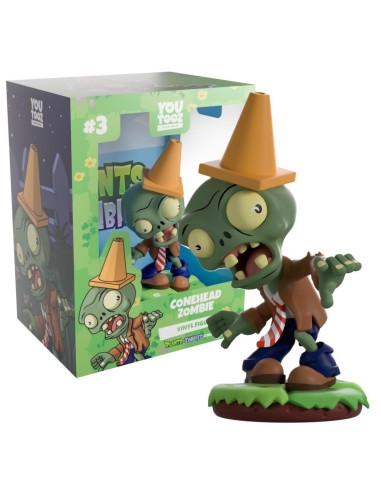 PLANTS vs ZOMBIES - Conehead Zombie - Figurine Youtooz 12cm 