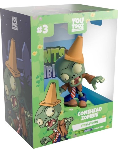 PLANTS vs ZOMBIES - Conehead Zombie - Figurine Youtooz 12cm 