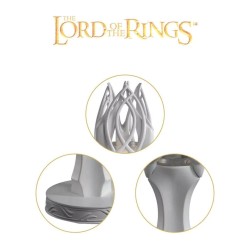 LE SEIGNEUR DES ANNEAUX - Baton de Gandalf le Blanc - Bougeoir 23cm  2