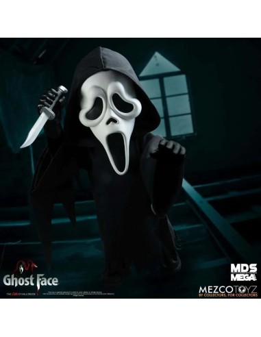 SCREAM - Ghost Face - Poupée MDS Mega Scale 37cm 