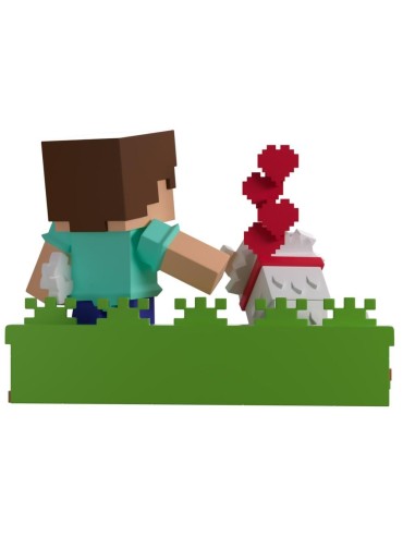 MINECRAFT - Domestiquer un loup - Figurine Youtooz 13cm 