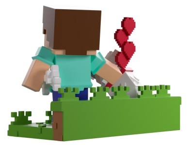 MINECRAFT - Domestiquer un loup - Figurine Youtooz 13cm 