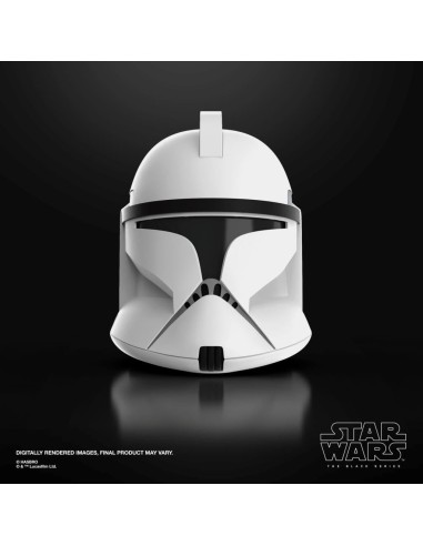 STAR WARS - Casque éléctronique Soldat Clone Phase I Black Series 