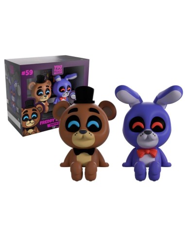 FIVE NIGHTS AT FREDDY'S - Freddy & Bonnie - Monitor Buddiez 6cm 