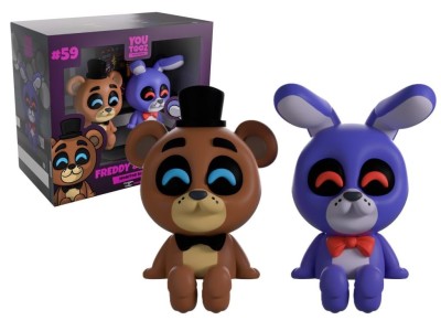 FIVE NIGHTS AT FREDDY'S - Freddy & Bonnie - Monitor Buddiez 6cm 