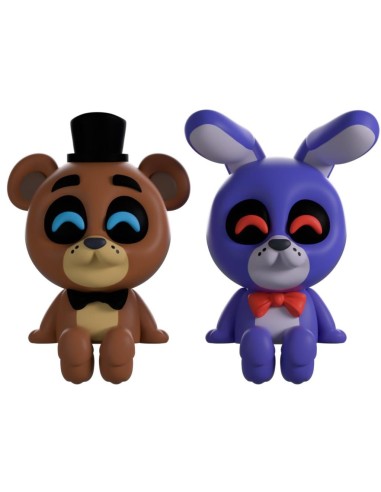 FIVE NIGHTS AT FREDDY'S - Freddy & Bonnie - Monitor Buddiez 6cm 