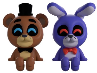 FIVE NIGHTS AT FREDDY'S - Freddy & Bonnie - Monitor Buddiez 6cm 