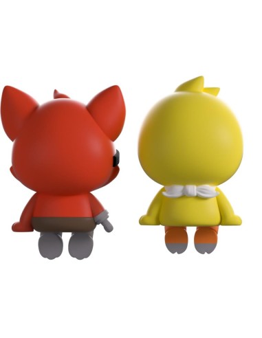 FIVE NIGHTS AT FREDDY'S - Chica & Foxy - Monitor Buddiez 6cm 