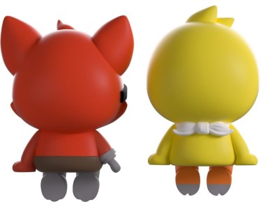 FIVE NIGHTS AT FREDDY'S - Chica & Foxy - Monitor Buddiez 6cm 
