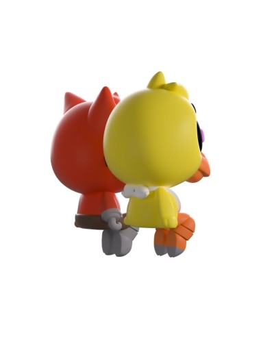 FIVE NIGHTS AT FREDDY'S - Chica & Foxy - Monitor Buddiez 6cm 