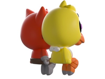 FIVE NIGHTS AT FREDDY'S - Chica & Foxy - Monitor Buddiez 6cm 