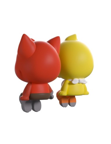 FIVE NIGHTS AT FREDDY'S - Chica & Foxy - Monitor Buddiez 6cm 