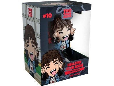 STRANGER THINGS - Hellfire Club Eddie - Figurine Youtooz 12cm 