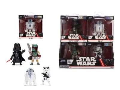 STAR WARS - Display de Figurines 6cm - 4 Modèles - 12pc - Wave 1 