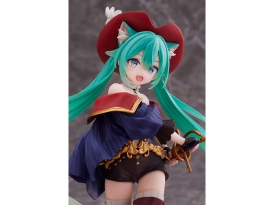 HATSUNE MIKU - Miku "Puss in Boots" - Statuette Wonderland 18cm 