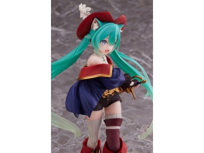 HATSUNE MIKU - Miku "Puss in Boots" - Statuette Wonderland 18cm 