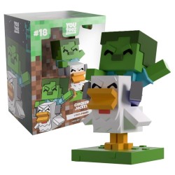 MINECRAFT - Chicken Jockey - Figurine Youtooz 12cm 