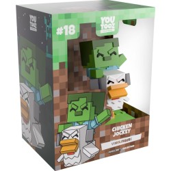MINECRAFT - Chicken Jockey - Figurine Youtooz 12cm  2