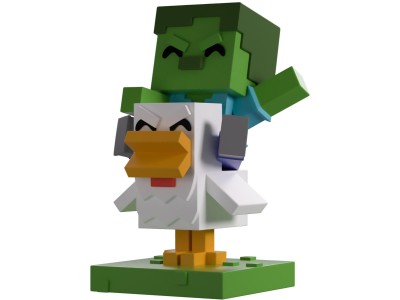 MINECRAFT - Chicken Jockey - Figurine Youtooz 12cm 