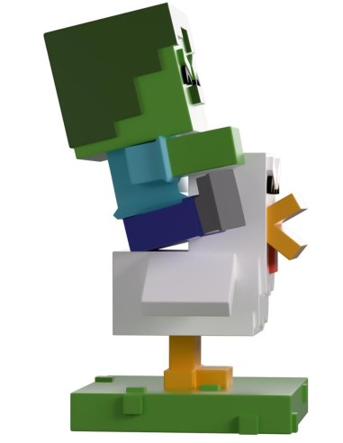 MINECRAFT - Chicken Jockey - Figurine Youtooz 12cm 