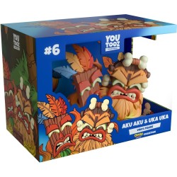 CRASH BANDICOOT - Aku Aku & Uka Uka - Figurine Youtooz 9cm  2