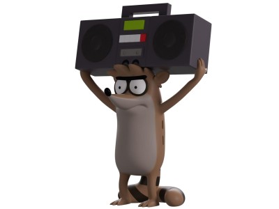 REGULAR SHOW - Rigby - Figurine Youtooz 12cm 