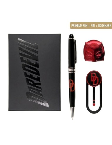MARVEL - Daredevil - Set Stylo à Bille 