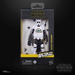 STAR WARS - Scout Trooper "May the 4th be.."  - Fig. Black Series 15cm  2