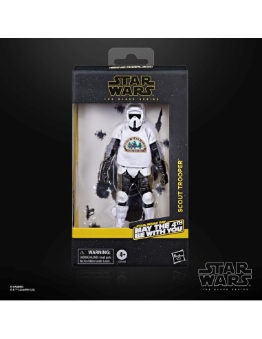 STAR WARS - Scout Trooper "May the 4th be.."  - Fig. Black Series 15cm 