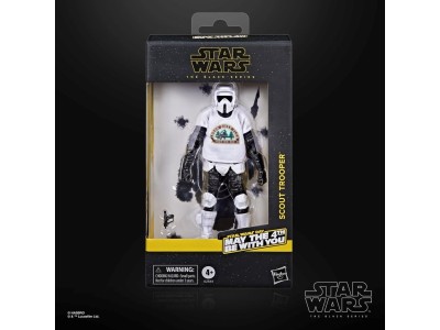 STAR WARS - Scout Trooper "May the 4th be.."  - Fig. Black Series 15cm 