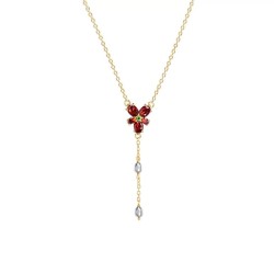 HARRY POTTER - Collier Cristal Rouge d'Hermione 