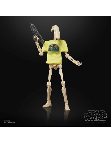 STAR WARS -B1 Battle Droid "May the 4th be.."  -Fig. Black Series 15cm 