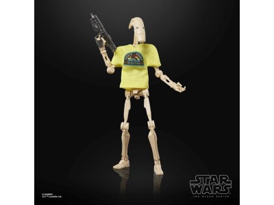 STAR WARS -B1 Battle Droid "May the 4th be.."  -Fig. Black Series 15cm 