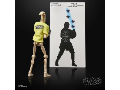 STAR WARS -B1 Battle Droid "May the 4th be.."  -Fig. Black Series 15cm 