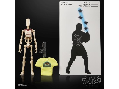 STAR WARS -B1 Battle Droid "May the 4th be.."  -Fig. Black Series 15cm 