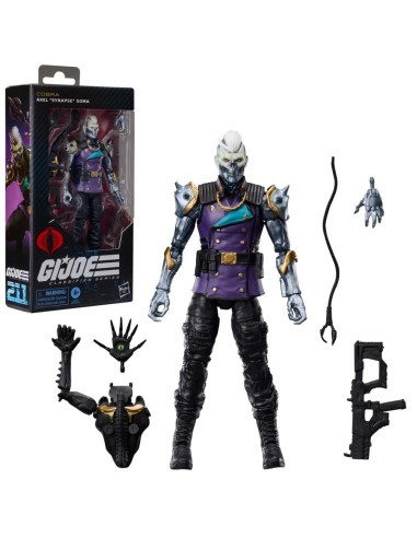 GI JOE - Axel "Synapse" Soma - Figurine Classified Series 15cm 