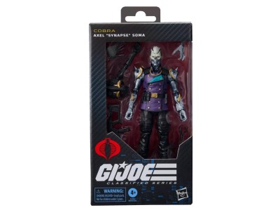 GI JOE - Axel "Synapse" Soma - Figurine Classified Series 15cm 