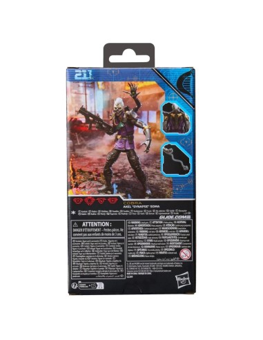 GI JOE - Axel "Synapse" Soma - Figurine Classified Series 15cm 