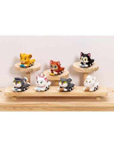 DISNEY - Cats Pounce & Go Series - Set 6 Figurine 8cm 